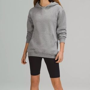 NWOT Lululemon All Yours Hoodie Size 6 Heathered Core Medium Grey